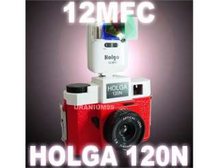 HOLGA 120N 120 N + 12MFC Flash Medium Format Film Plastic Lens Camera 