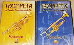 METODO de TROMPETA COMPLETO INCLUYE 2 DVDs/EN ESPANOL  