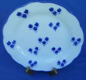 Bia C Steele Cordon Bleu Blue Flowers Dinner Plate  