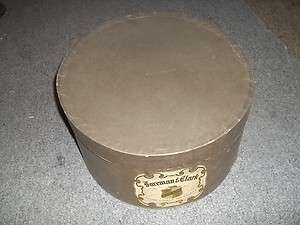   ?? Used Foreman & Clark Coast To Coast Hat Box only good for decor