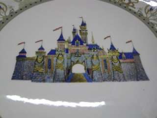 Disneyland RARE 50th Anniversary Imagineering Plate HTF  