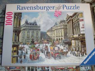 DOUBLE DECKER BUS PICCADILLY CIRCUS LONDON PUZZLE  