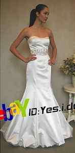 New White/Ivory Wedding Dress Size6 8 10 12 14 16 18 2  