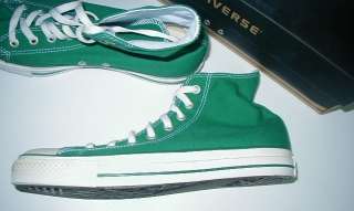 converse all star shoes chuck taylor 9.5 green  