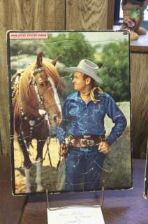 GENE AUTRY AND CHAMP 1948 WHITMAN PUZZLE  