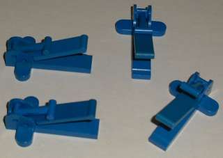 LEGO Parts lot of 4 blue Car JACKS  