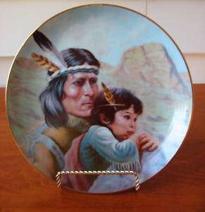 Perillo KIOWA NATION Americas Indian Heritage Plate  