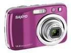 Sanyo VPC S1414 14.0 MP Digital Camera   Pink
