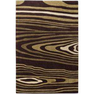   Army Green 5 Ft. X 8 Ft. Area Rug MERE 8906 