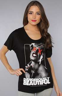 Dangerously Beautiful The RAWR Tee in Black  Karmaloop   Global 