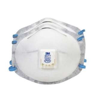 3M Tekk Protection Paint Odor Valved Respirator (2 Pack) 8577PA1 A at 