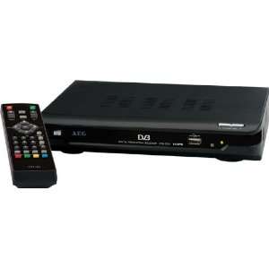 AEG DVB T 4538 DVB T Receiver schwarz  Elektronik