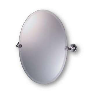   in. Oval Pivot Mirror in Polished Chrome AL DIVMR 07 