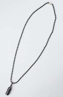 Caviar Cartel The Vodka Necklace in Black  Karmaloop   Global 