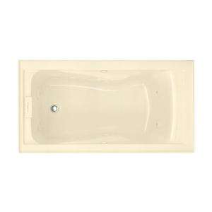 American Standard Lifetime 5 ft. Whirlpool and Air Bath Tub with Left 