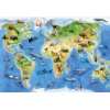 Boden   Puzzle Weltkarte aus Schaumstoff, inkl. Tragetasche  