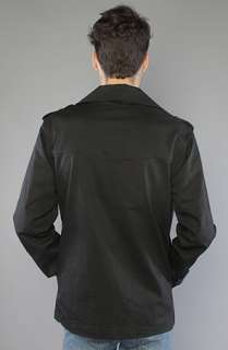 Analog The Hunter Jacket in Coated Black  Karmaloop   Global 