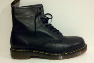 Dr. Martens Doc Men 1460 Black Greasy Classic Boots New With Box 