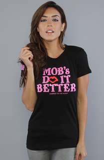 Married to the Mob The Doin It Tee in Black  Karmaloop   Global 