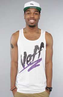 NEFF The Ripper Tank in White  Karmaloop   Global Concrete 