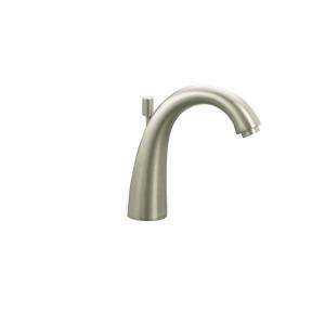 in. 2 Handle Low Arc Bathroom Faucet in Vibrant Brushed Nickel 