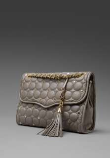 REBECCA MINKOFF Circle Quilt The Affair Bag in Pearl Grey at Revolve 