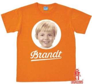 Brandt Zwieback Logoshirt T Shirt weit hellorange  