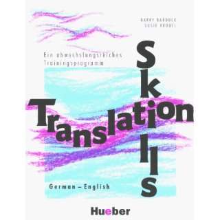 Translation Skills German English, Lehrbuch  Barry Baddock 