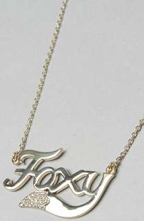 Wildfox The Foxy Necklace  Karmaloop   Global Concrete Culture