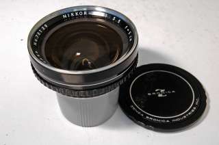 Bronica 5cm f3.5 lens Nikkor H wide angle S S2 50mm  