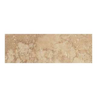 Daltile Canaletto 3 in. x 13 in. Noce Porcelain Bullnose Floor and 