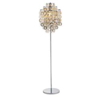 Adesso Shimmy Chrome 64 In. Floor Lamp 3637 22 
