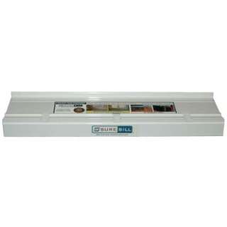 SureSill 6 9/16 in. x 80 in. White PVC Sloped Sill Pans for Door and 