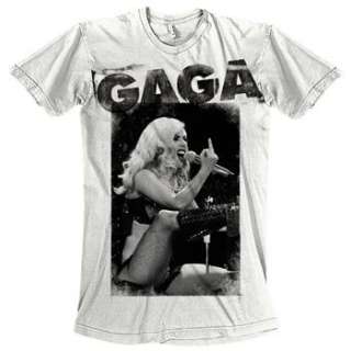 LADY GAGA middle finger GIRLY T SHIRT NEW S M L XL authentic  