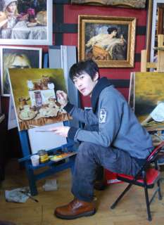   in the age of 13 my paintings and sculptures have received many awards