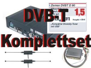 ZEMEX DVBTD90 Tuner USB TV DVB T Mercedes Comand 2.0  