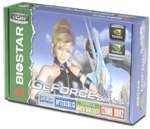 Biostar GeForce 7200 GS Video Card   128MB GDDR2, PCI Express, DVI 