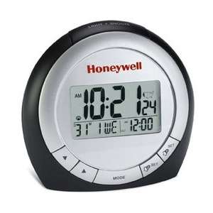 Honeywell RC182WS Atomic Alarm Clock   Indoor Tempurature, Self 