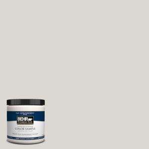 BEHR Premium Plus 8 oz. Silver Drop Interior/Exterior Paint Tester 