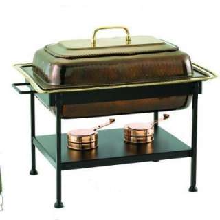 Old Dutch 8 qt. Rectangular Chafing Dish in Antique Copper 842 at The 