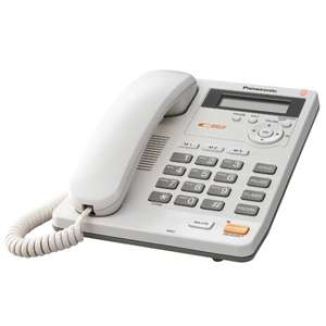 Panasonic KX TS600W Corded Phone System   1 Line, Ringer Indicator 