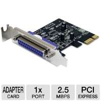 StarTech PEX1PLP 1 Port PCI Express Low Profile Parallel Adapter 