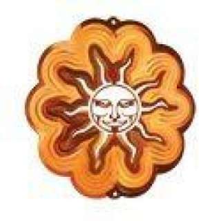 Iron Stop Small Copper Sun Wind Spinner 1305 6 3  