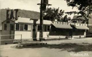 Windsor PA Diner York County Postcard Print  
