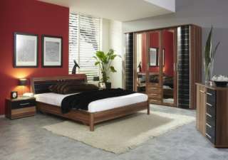 Schlafzimmer Yvette, komplett, Bett 180x200  