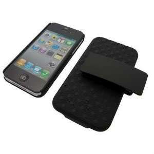 OEM VERIZON COMBO CASE HOLSTER COVER FOR APPLE IPHONE 4  