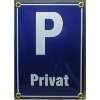 Emaille Schild Parkplatz Privat Privatparkplatz Parkplatzschild