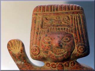 Museumsreplik Tonfigur der AZTEKEN  