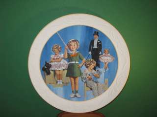 Shirley Temple Collector Plate Stand Up and Cheer  