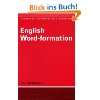 Word Formation in English (Cambridge Textbooks in Linguistics)  